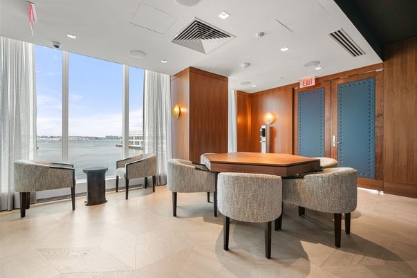 Game Room, Interior, Recessed Lighting, Water, Wooden Walls