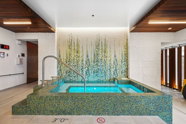 Interior, Pool, Recessed Lighting, Wooden Ceilings