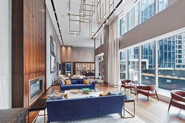 Fireplace, Interior, Living room, Pendant Lights, Wood Texture Flooring, Wooden Walls
