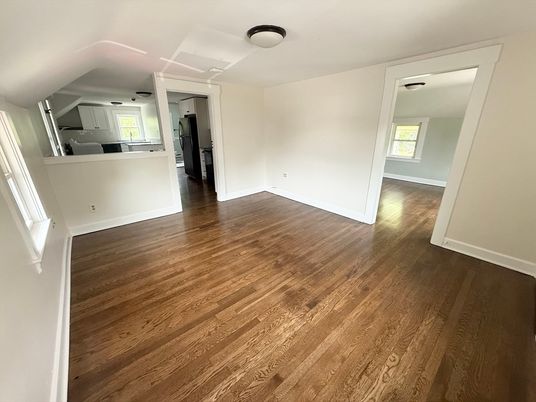 Empty room, Interior, Kitchen, Wood Texture Flooring