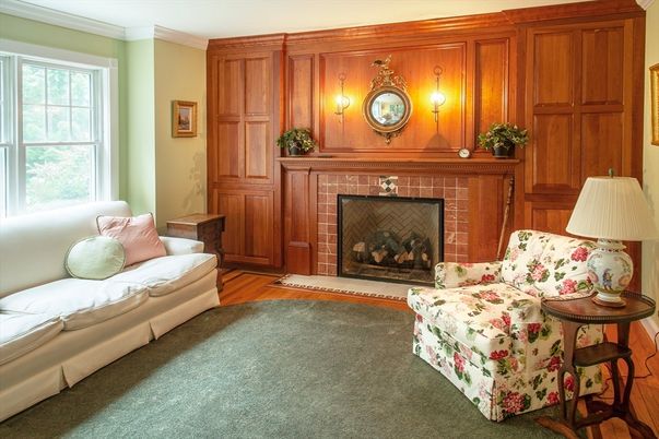 Fireplace, Interior, Wood Texture Flooring, Wooden Walls