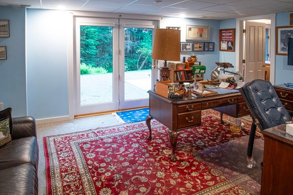 Home Office, Interior, Recessed Lighting