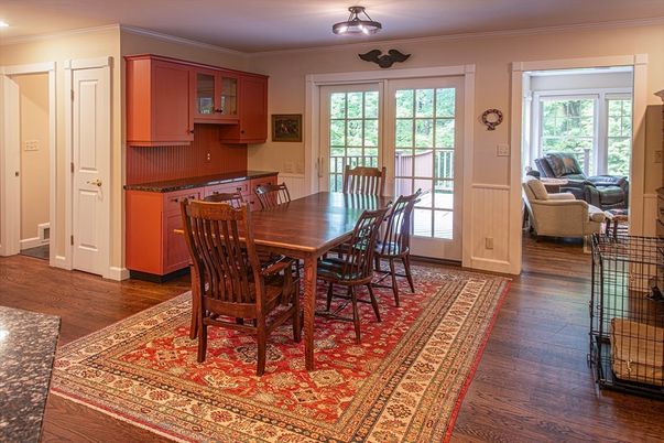 Dining room, Interior, Kitchen, Wood Texture Flooring