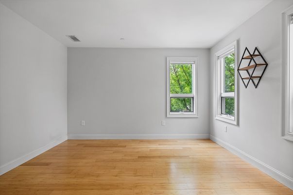 Empty room, Interior, Wood Texture Flooring