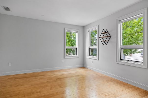 Empty room, Interior, Wood Texture Flooring