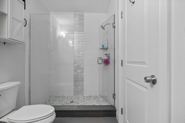 Bathroom, Glass Shower, Interior