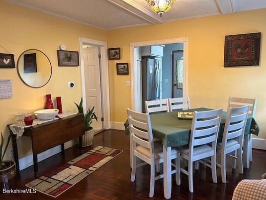 Dining room, Interior, Wood Texture Flooring