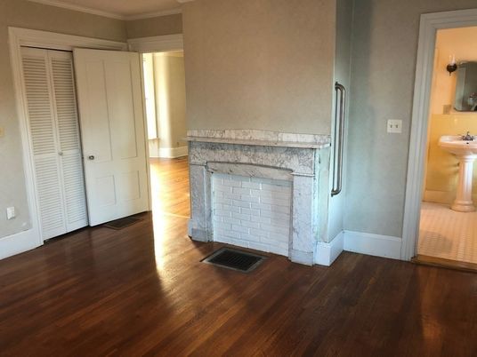 Bathroom, Fireplace, Interior, Wood Texture Flooring