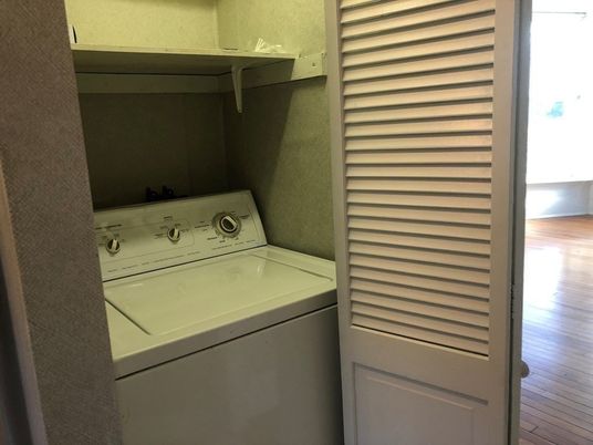 Interior, Utility Closets, Washer, Wood Texture Flooring