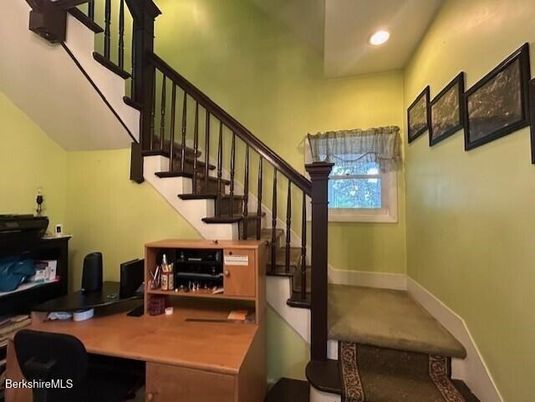 Home Office, Interior, Recessed Lighting