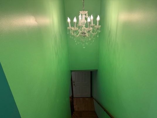 Chandelier, Interior