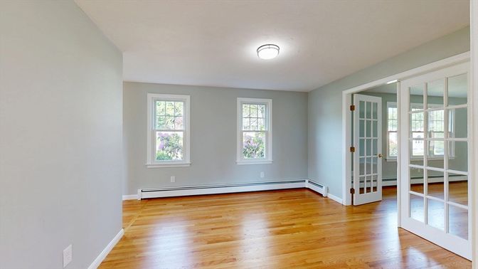 Empty room, Interior, Wood Texture Flooring