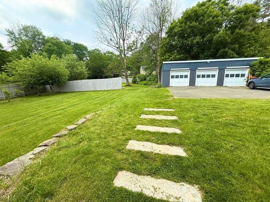 Backyard, Detached Garage, Exterior
