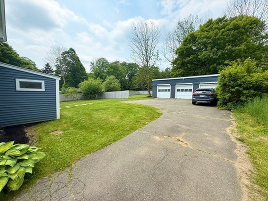 Backyard, Detached Garage, Exterior