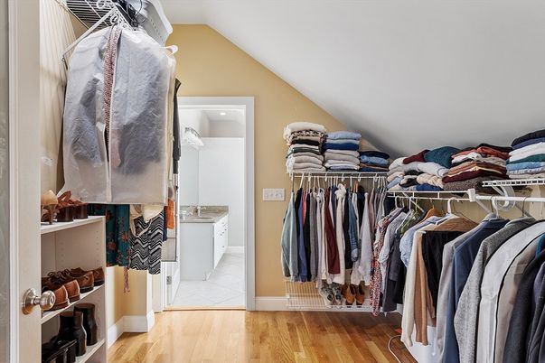 Interior, Recessed Lighting, Walk-in Closets, Wood Texture Flooring