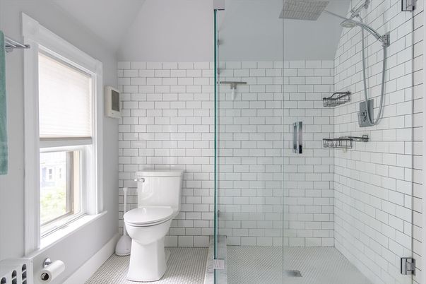 Bathroom, Glass Shower, Interior