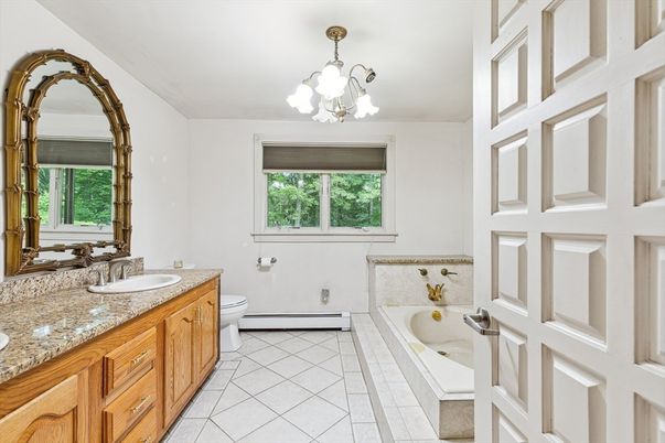 Bathroom, Chandelier, Dual Sink Vanities, Interior