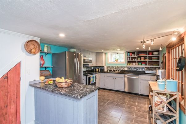 Interior, Kitchen, Recessed Lighting, Stainless Steel Appliances