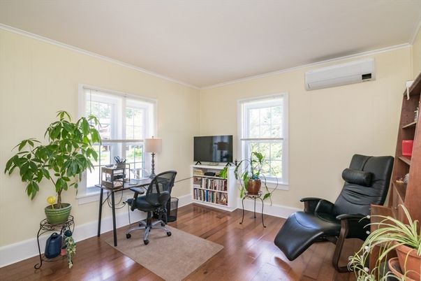 Home Office, Interior, Wood Texture Flooring