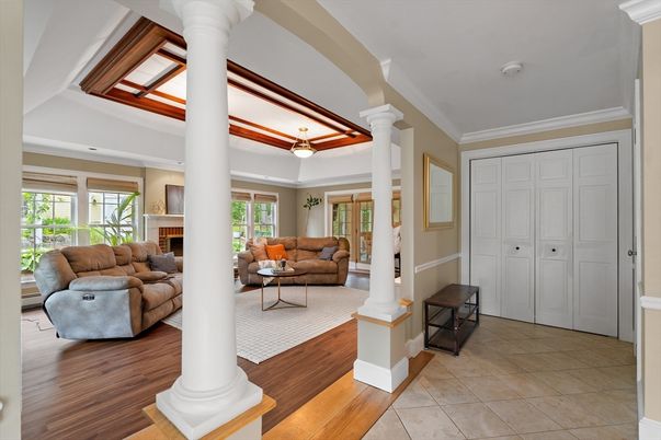 Fireplace, Interior, Living room, Wood Texture Flooring
