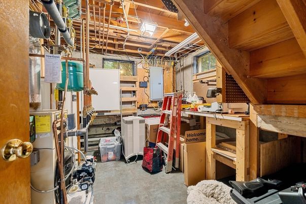 Interior, Wooden Beams