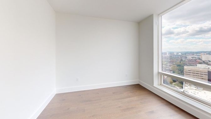 Empty room, Interior, Wood Texture Flooring