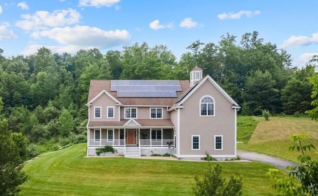 Backyard, Exterior, Facade, Solar Panels, Farmhouse