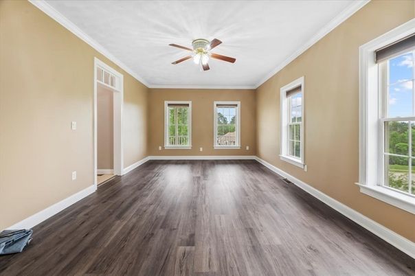Empty room, Interior, Wood Texture Flooring