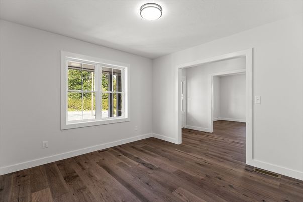 Empty room, Interior, Wood Texture Flooring