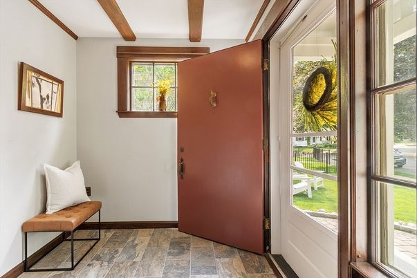 Interior, Wooden Beams