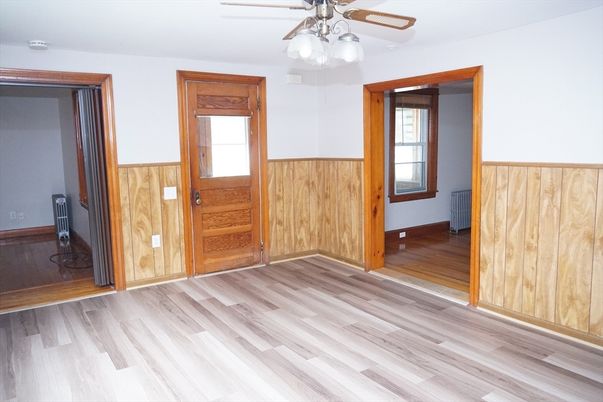 Empty room, Interior, Wood Texture Flooring, Wooden Walls