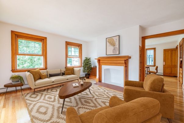 Fireplace, Interior, Living room, Wood Texture Flooring