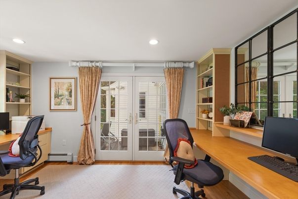 Home Office, Interior, Recessed Lighting