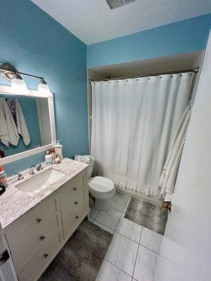 Bathroom, Dual Sink Vanities, Interior, Marble