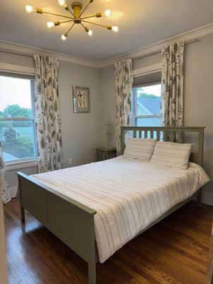 Bedroom, Interior, Water, Wood Texture Flooring