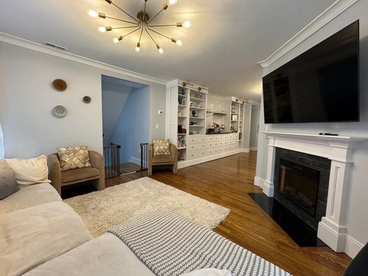 Fireplace, Interior, Living room, Wood Texture Flooring