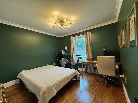 Bedroom, Home Office, Interior, Wood Texture Flooring