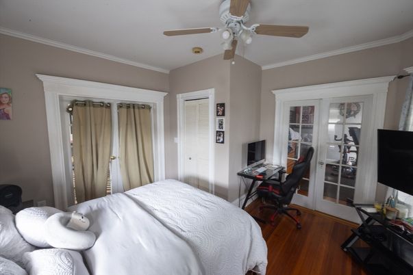 Bedroom, Home Office, Interior, Wood Texture Flooring