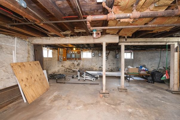 Interior, Wooden Beams