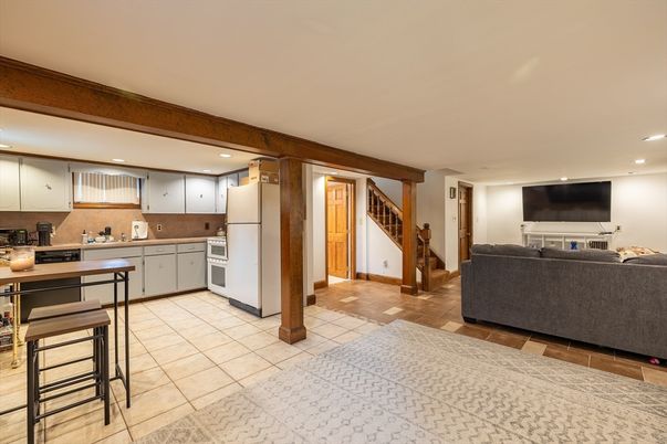 Interior, Kitchen, Living room, Recessed Lighting