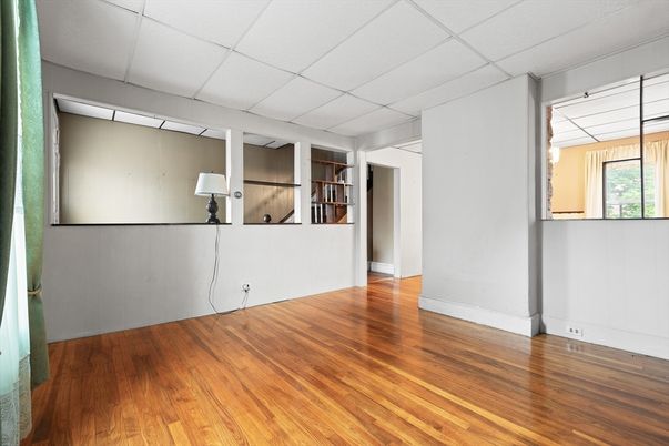 Empty room, Interior, Wood Texture Flooring