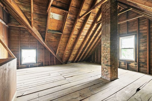 Empty room, Interior, Wooden Beams, Wooden Ceilings, Wood Texture Flooring, Wooden Walls