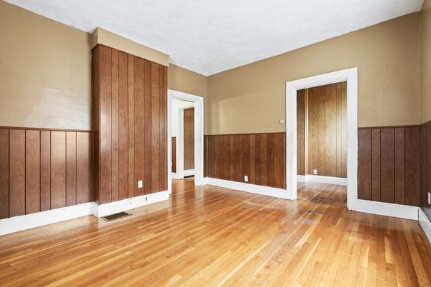 Empty room, Interior, Wood Texture Flooring