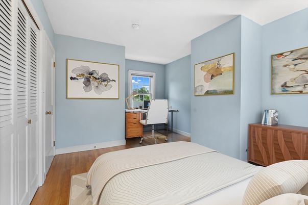 Bedroom, Home Office, Interior, Wood Texture Flooring