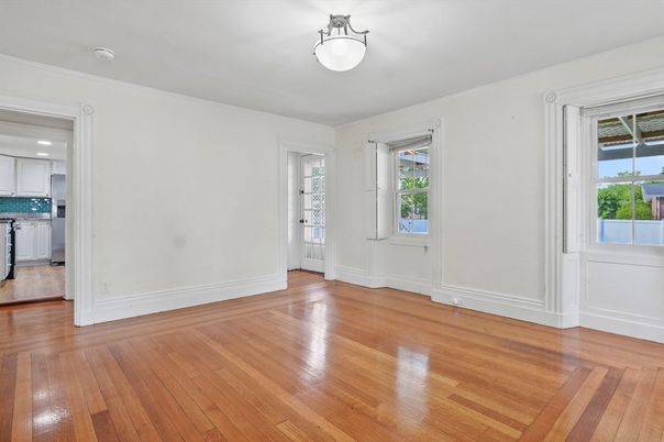 Empty room, Interior, Kitchen, Wood Texture Flooring