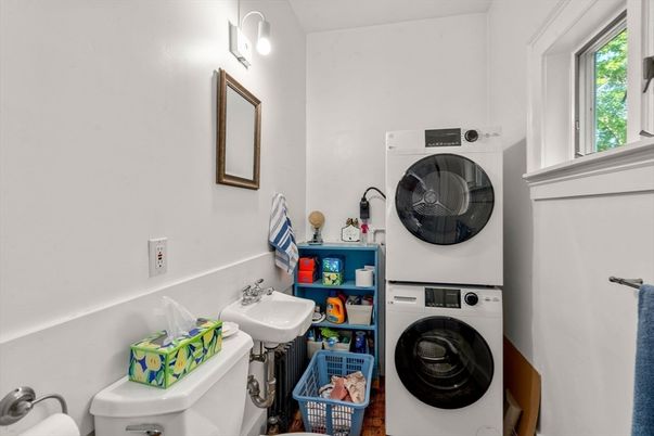 Bathroom, Interior, Utility Closets, Washer