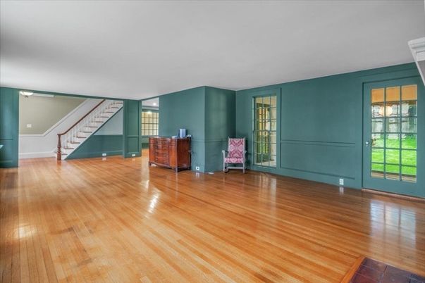 Empty room, Interior, Wood Texture Flooring