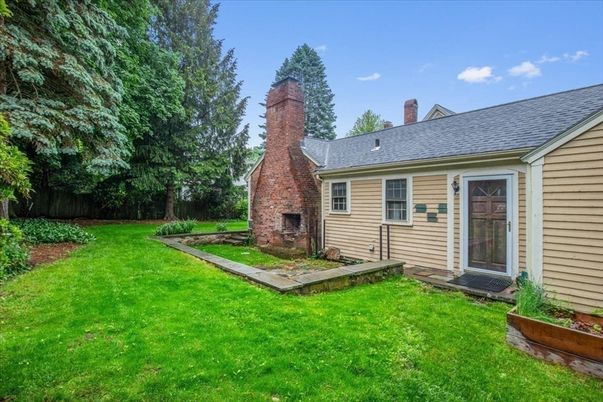 Backyard, Exterior, Fireplace