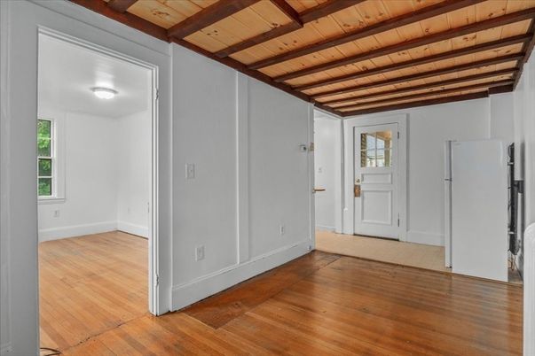 Empty room, Interior, Wooden Beams, Wooden Ceilings, Wood Texture Flooring