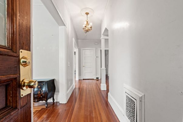 Chandelier, Interior, Wood Texture Flooring